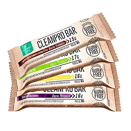 Cleanpro Bar (10 unidades de 50g) - Baunilha c/Nibs de Cacau - Nutrify, Nutrify