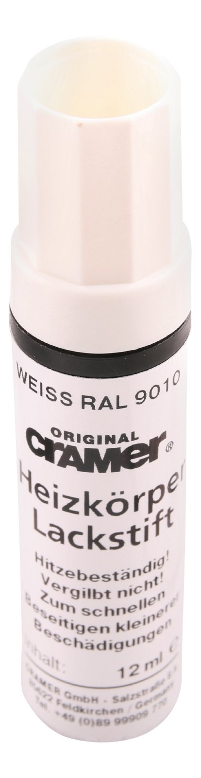 Cramer Lápiz de retoque para radiadores | 9010 | Blanco