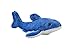 Fluff & Tuff Baby Bruce Shark Plush Dog Toy, All Breed Sizes