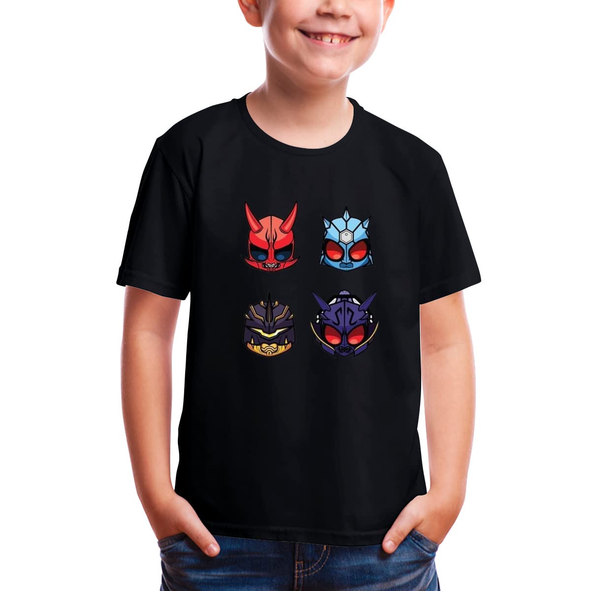 Amazon.co.jp: Tシャツ 仮面ライダー電王 半袖 子供服 綿100% 半袖T 