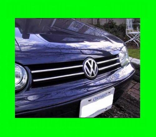 1999 – 2005フォルクスワーゲンVWゴルフGTIクロームグリルグリルキットmk4 MKIV 2000 2001 2002 2003 2004 99 00 01 02 03 04 05 GLS GL TDI vr6 r32
