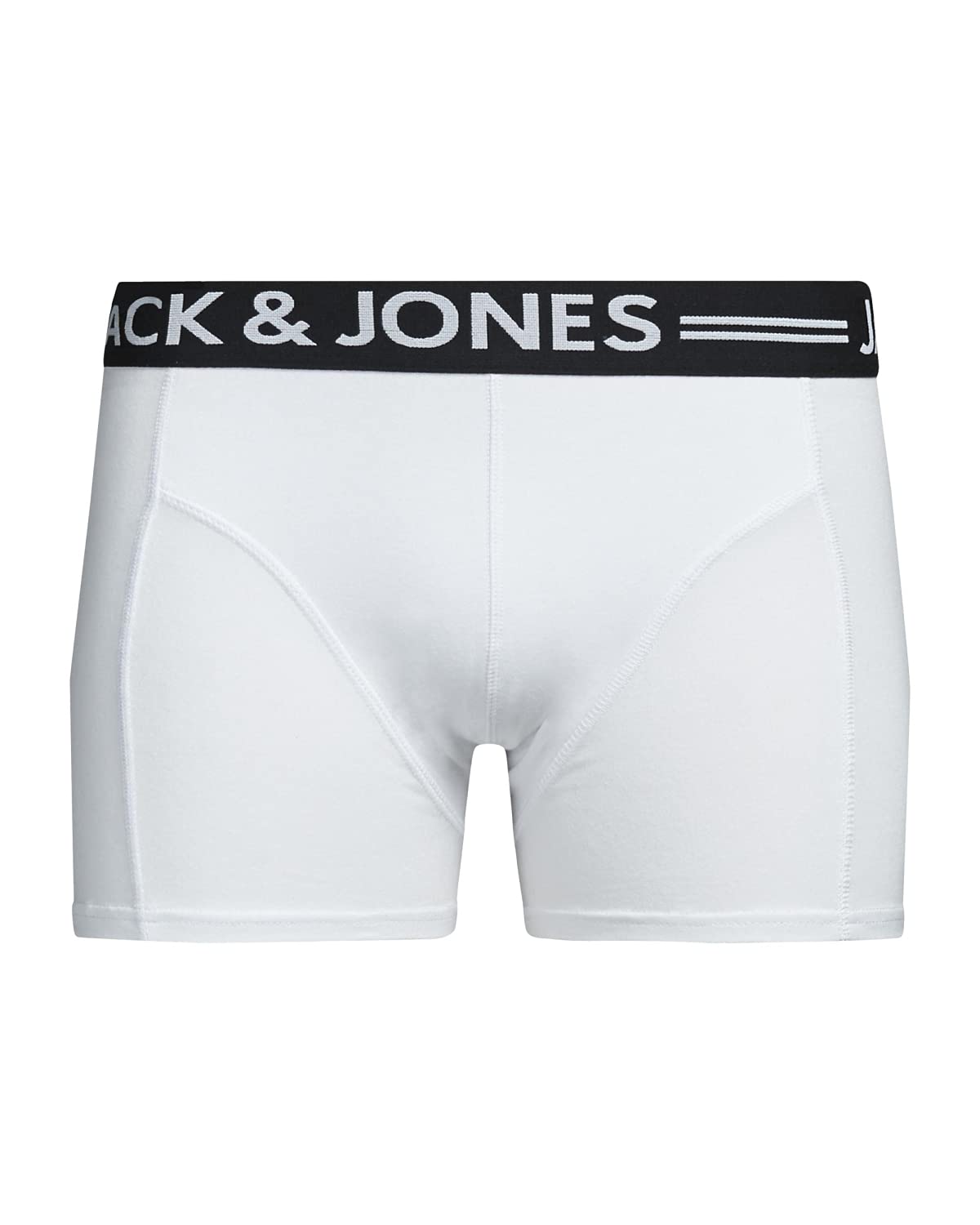 Jack and Jones Men's Sense Trunks Core NOOS 1-2-3 2014 Set of 3 Boxer Shorts, White, Medium