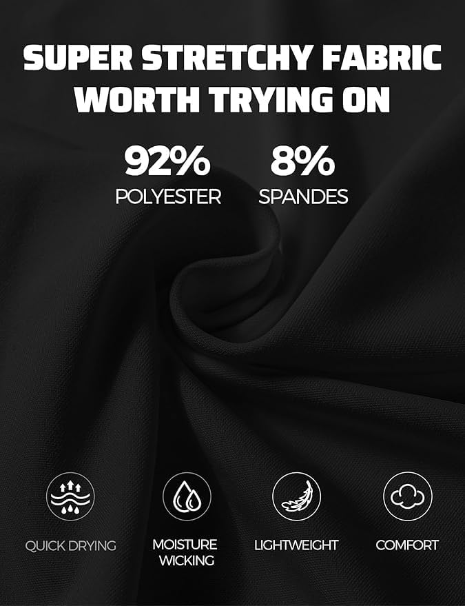 Buauty Pleated Skirts for Curvy Women Dressy Casual Skorts Tennis Skorts for Women with Shorts Golf Athletic Skirt for Pickleball Workout Outfits High Waisted Skort Black Small - Image 7