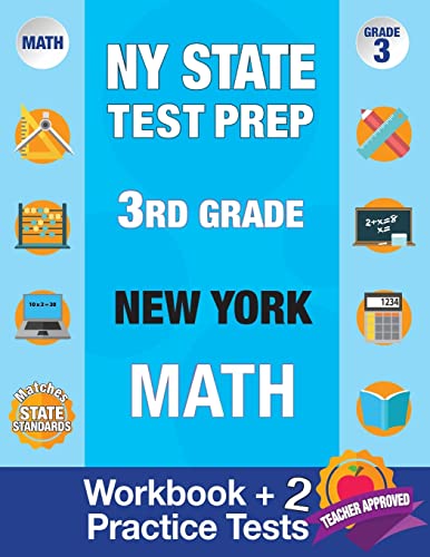 NY State Test Prep 3rd Grade New York Math: New York 3rd Grade Math Test Prep, 3rd Grade Math Test...