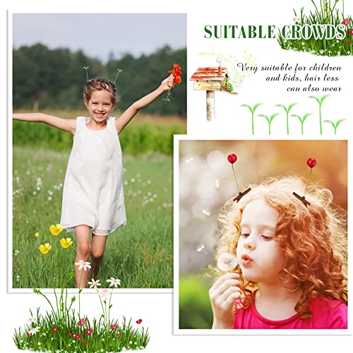 30 Pcs Bean Sprout Hair Clips Mixed Style Plant Hairpins Flower Plant Hair Clip Little Grass Barrette Butterfly Headwear Hair Accessories For Women Girls Kids School Home Party Christmas Supplies #TOP6