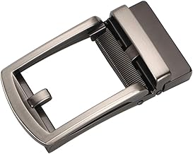 FITYLE 40MM Automatic Ratchet Buckle for Men's Leather Belt