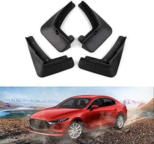 Premis Jimny Mudguard Mud Flaps ABS Splash Guards Protector-Custom Fit for for Suzuki Jimny JB64W JB74W 2018 2019 2020 Black