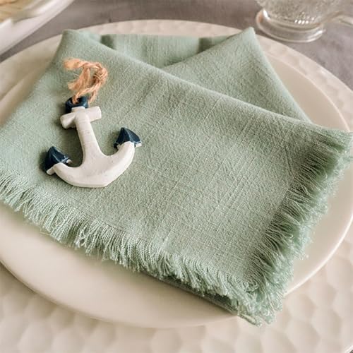 Serviettes en coton et lin lavables : dites adieu au linge de table jetable