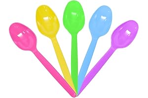 Karat Colorful Rainbow Teaspoons for Vibrant Dining