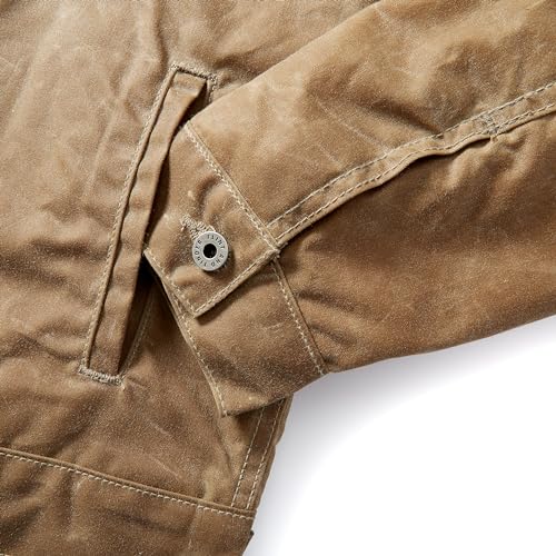 Huckberry Flint and Tinder Men's Wool-Lined Waxed Trucker Jacket, Built for Layering4