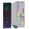 Dell Computadora de escritorio para juegos RGB, Intel Quad Core I5-6500 hasta 3.6 GHz, Radeon RX 550 4G, 16 GB DDR4, 1 TB SSD, teclado y mouse RGB, WiFi y Bluetooth 600M, Win 11 Pro (renovado)