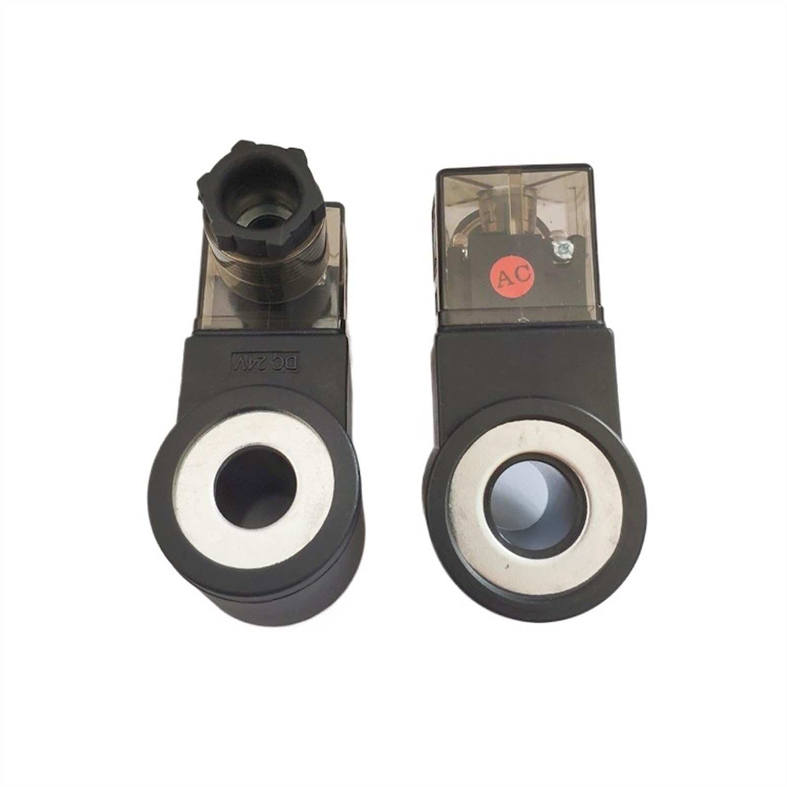 Électrovanne hydraulique, diamètre intérieur de la bobine 13MM, longueur et hauteur 37MM, AC220V DC24V(AC 24V)