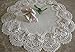 Doily ROYAL ROSE European Lace Antique White Topper Dresser Scarf 16