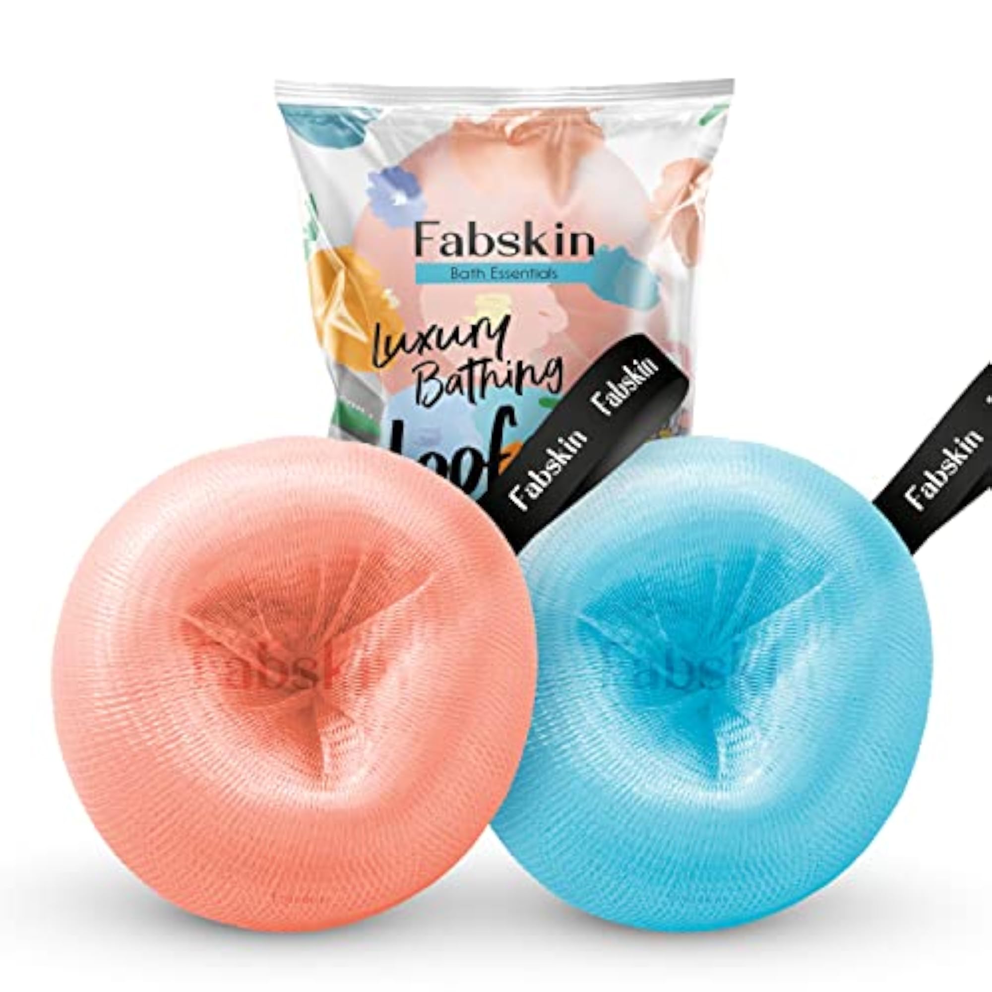 Donuts Loofah for Bathing, Soft Exfoliating Sponge