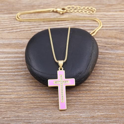 Collier croix pour homme aux finitions soignées et design original - 5