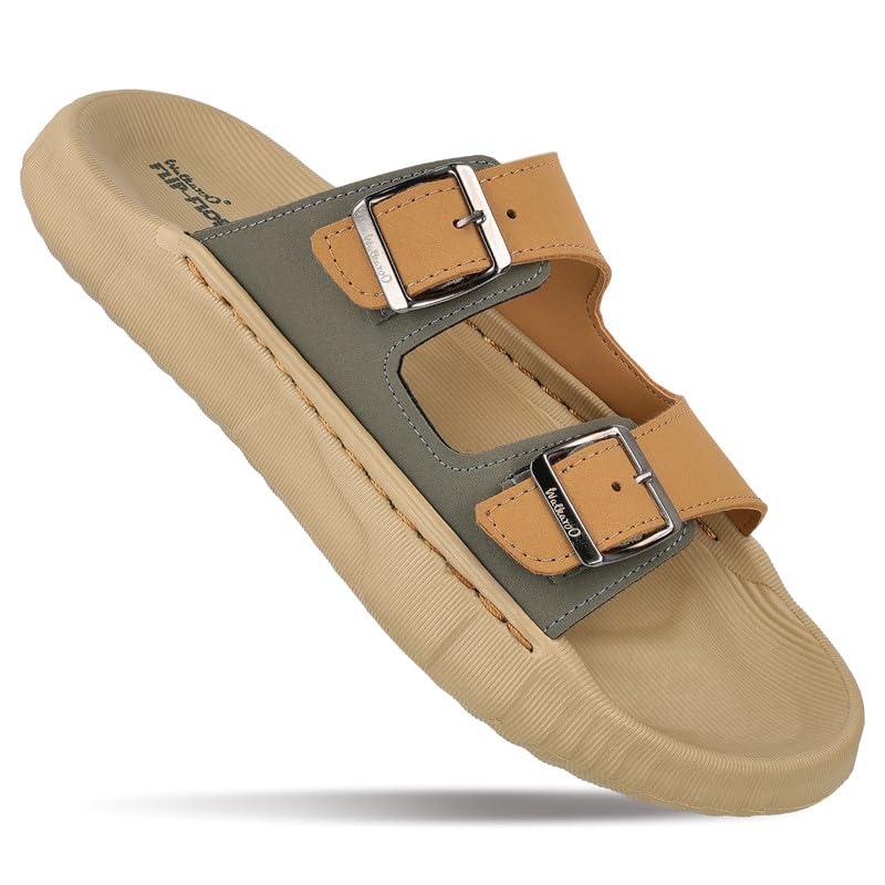 Image of WALKAROO Men's Fashion Sandals with Cushion Sole -FGP45004