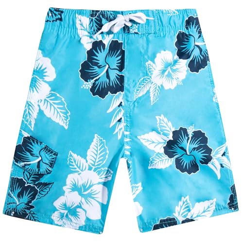Image of Kanu Surf Boys' Terrapin Turtle Quick Dry Beach Board Shorts Swim Trunk