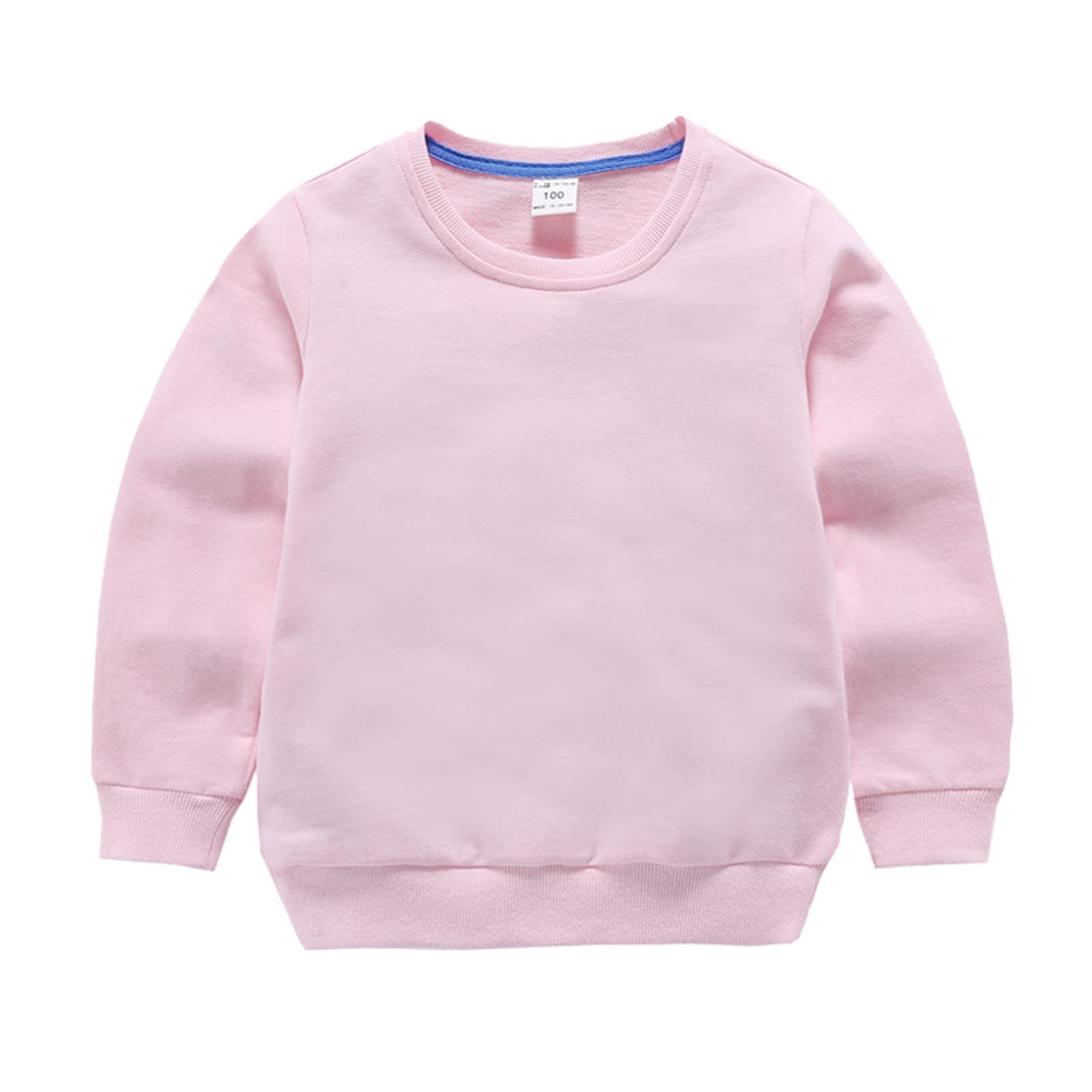 Pull à Manches Longues Pour Enfant 2 Ans - T-shirt Garçon/fille, Polyester Doux, Couleurs Assorties - 4