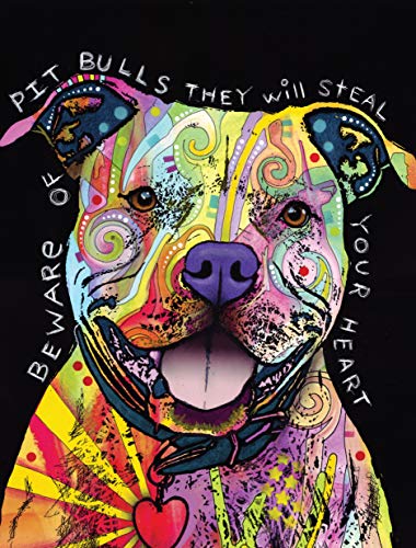 Dean Russo Pit Bull Journal: Lined Journal (Quiet Fox Designs) 144 Acid-Free Lined Pages for a Dream Diary or Journaling, with Vibrant Cover Art from Brooklyn Pop Artist Dean Russo