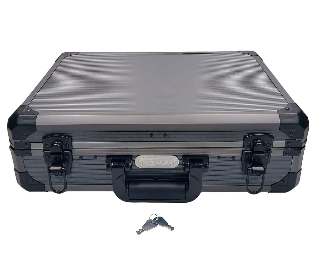 'KS Tools 922.0731 Set 130-teilig Maintenance 1/4 – 1/2 " | Ultimate Wartungskoffer 1/4 - 1/2 Zoll, 131-teilig, Profiwerkzeug, Chrom-Vanadium