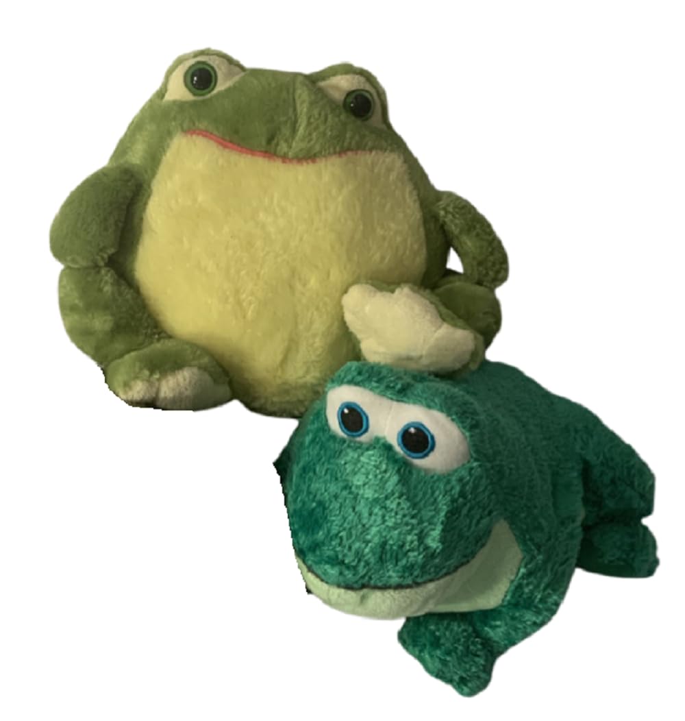 Weighted stuffed animal, Frog plush with 3 lbs, washable plush buddy