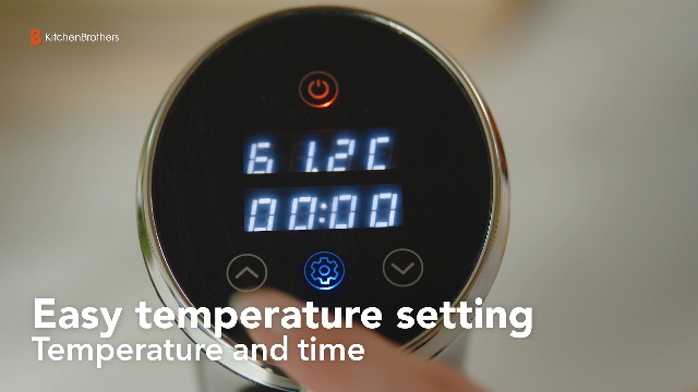 KitchenBrothers Sous Vide Stick - Cottura A Bassa Temperatura Con Accessori - Foto 9