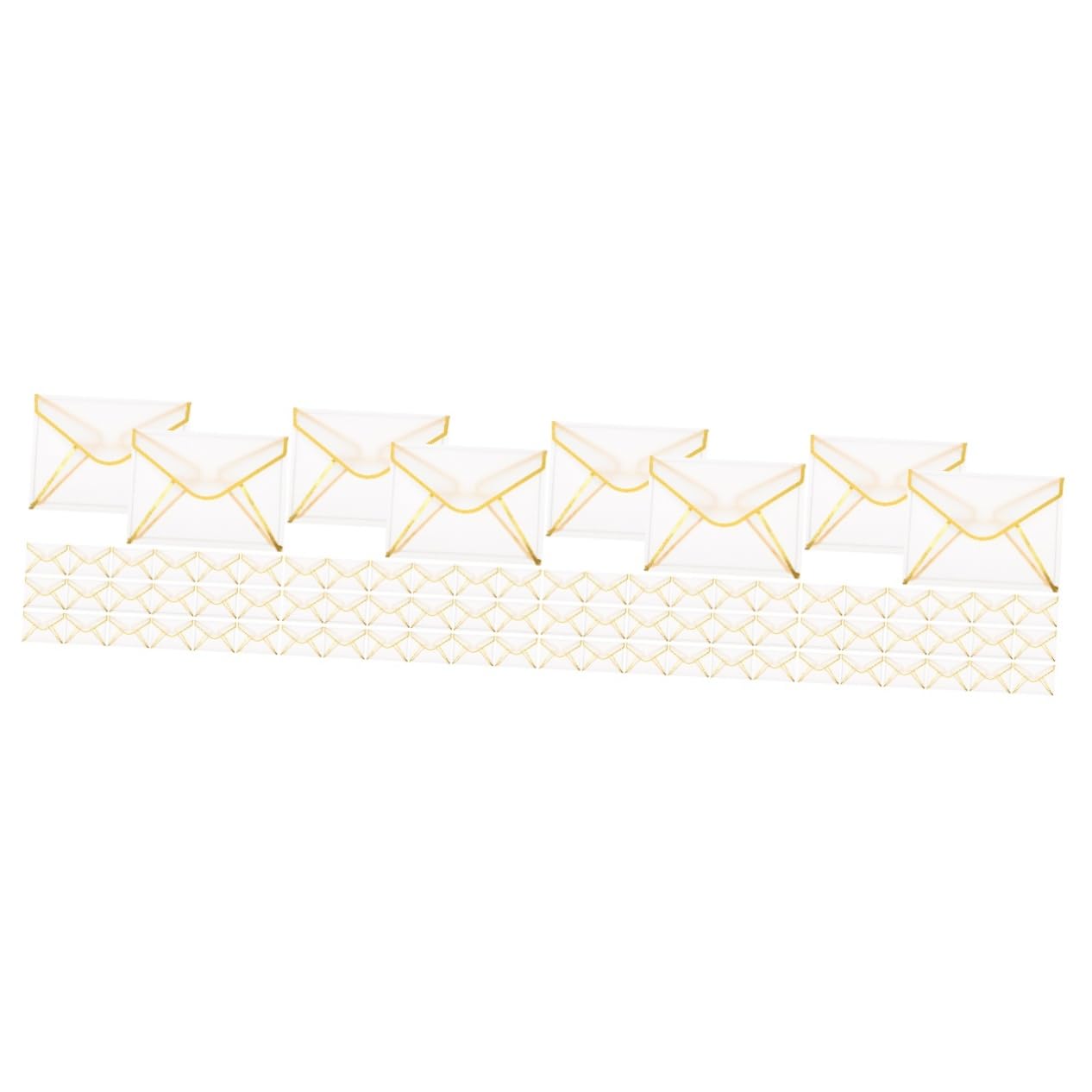 TEHAUX 80pezzi Buste Vintage Trasparenti Per Inviti Matrimoni e Feste Eleganti Envelopes Per Biglietti Di Compleanno e Occasioni Speciali Carta Di Alta Qualità Per Cerimonie e Eventi