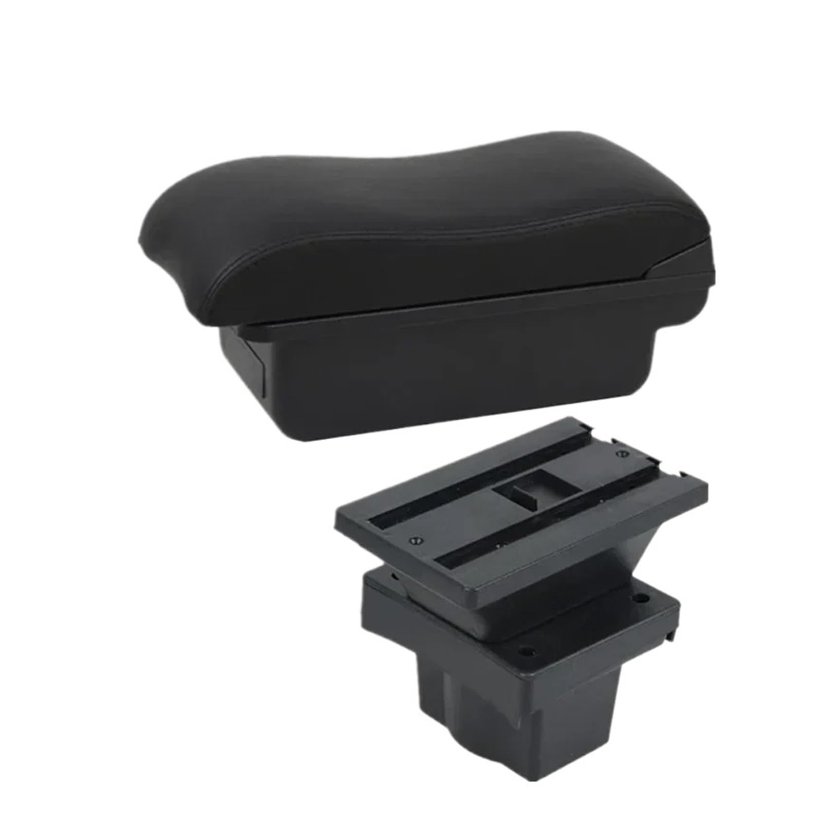 Umdjju A2 Black Line No Usb For Skoda For Octavia For Yeti Mk2 2005-2012 Car Armrest Storage Box Interior Dedicated Retrofit Accessories Car Centre Console Armrest Box(A2 Black Line No Usb)