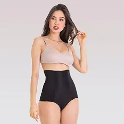 Cinta Pós Parto Com Fecho Em Zíper Preta EG