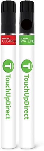Miniatura 1 de TouchUpDirect GB8WA384A - Brocha de pintura de retoque de color negro estelar compatible con Cadillac Exact Match - Kit esencial