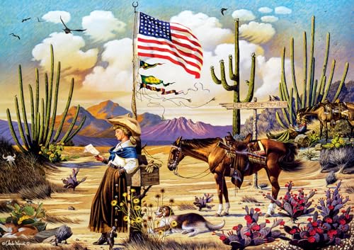 Buffalo Games - Charles Wysocki Love Letter - Rompecabezas de 500 Piezas para Adultos | Silver Select, Acabado Metalizado, Tamaño Terminado 21.25 x 15 pulgadas, Incluye Póster, Cartón Reciclado, Caja para Regalo, Arte para Enmarcar miniatura 1