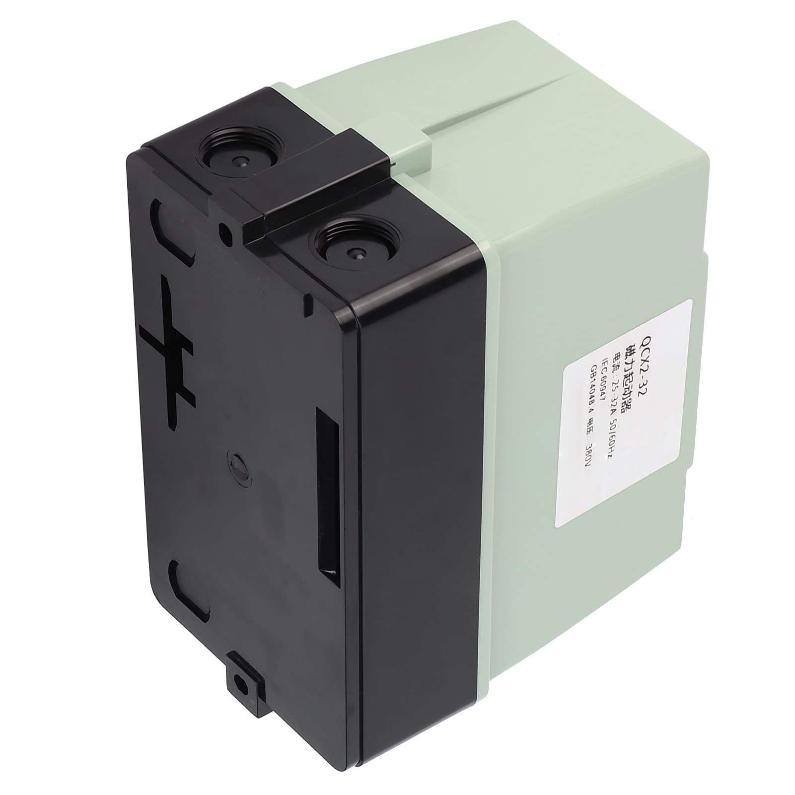 Kadimendium Démarreur Magnétique AC380V Boîtier de Commutation Haute Sécurité Contrôle Démarrage Moteur électrique Triphasé Protection contre les Surcharges avec Boutons 25-32A pour Pompes à Eau