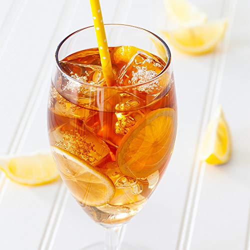 Restaurantware Cascata 16 Ounce Iced Tea Glasses, Set Of 6 Tempered Clear Drinking Glasses - Chip-Resistant, Fine-Blown Glass Tea Glasses, Dishwasher-Safe, Drinking Glasses For Water Or Iced Tea #TOP2