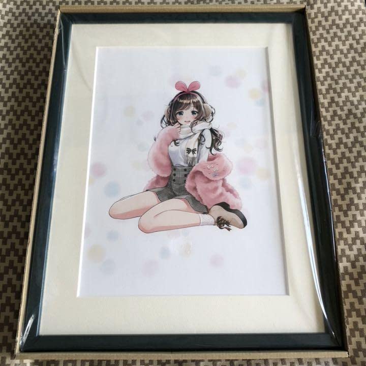 キズナアイ　c95 コミケ　upd8 複製原画 冬服ver.　プリマグラフィ Amazon.co.jp: キズナアイ c95 upd8 複製原画 冬服ver プリマグラフィ