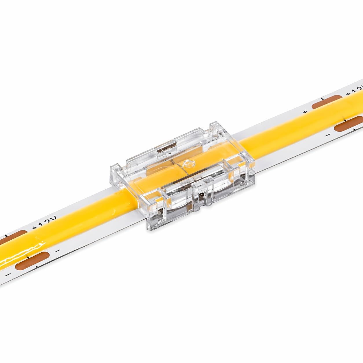 8mm LED Strip Connector for 12V/24V LED Strips, Corner Connector for Seamless Lighting Setup, Pack of 10-image-11