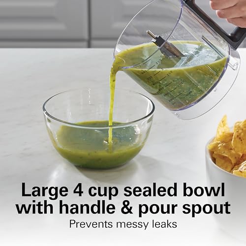 Hamilton Beach Powerful Cordless Mini Food Processor & Vegetable Chopper - image 6