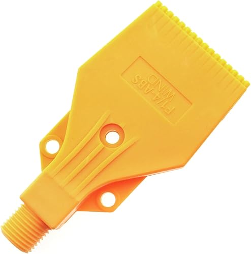Miniatura 3 de E-outstanding Boquilla de chorro de viento amarillo de 14 '' BSPT macho 3Holes ABS soplador de aire boquilla de cuchillo de aire