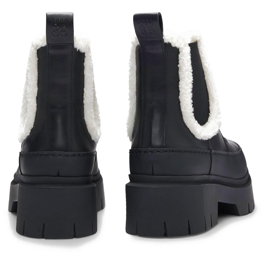 HUGO Kris_chbootie_frlt, Stivaletti alla Caviglia Donna