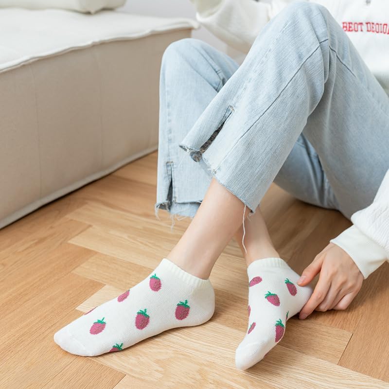 Benefeet Sox Womens Girls Cute Ankle Socks Novelty Funny Low Cut Socks Funky Designed Summer Short Socks Christmas Gifts - Image 6