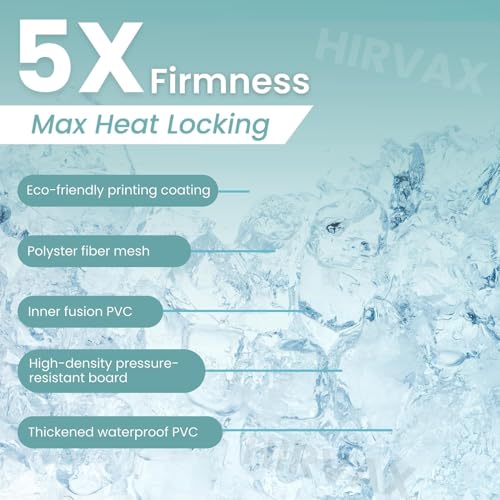 Image of Portable BathTub for Suitable All Ages | Foldable Multi-Layered Ice Bath with Cover | PVC Leakproof Bath Tub with Drain-pipe | Cold Water Therapy for Athlete Recovery |(Standard)