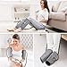 SHINE WELL Calf Massager for Circulation, Leg Compression Massager for Circulation and Pain Relief fsa with 3 Modes 3 Intensities 2 Timing, for Restless Legs Syndrome Relief