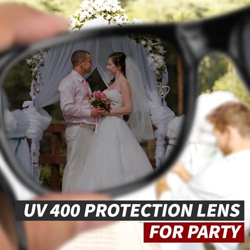 100 Pack Black Sunglasses Bulk, 80s Style Plastic Sun Glasses Toy, Carnival Prizes, Summer Beach/Pool Party Favor for Kids Adult, Birthday Decoration Supplies, Goody Bag Stuffer, Gift Box for Boy Girl4