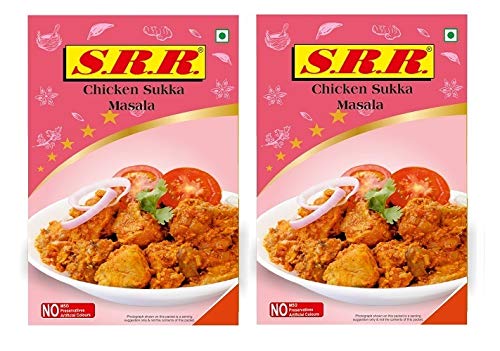 SRR Chicken Sukka Dry Pack of 2 80 Grams Each