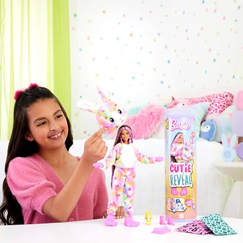 Poupée Barbie Cutie Reveal Lapin Multicoleur Mattel La Boite - vue 8