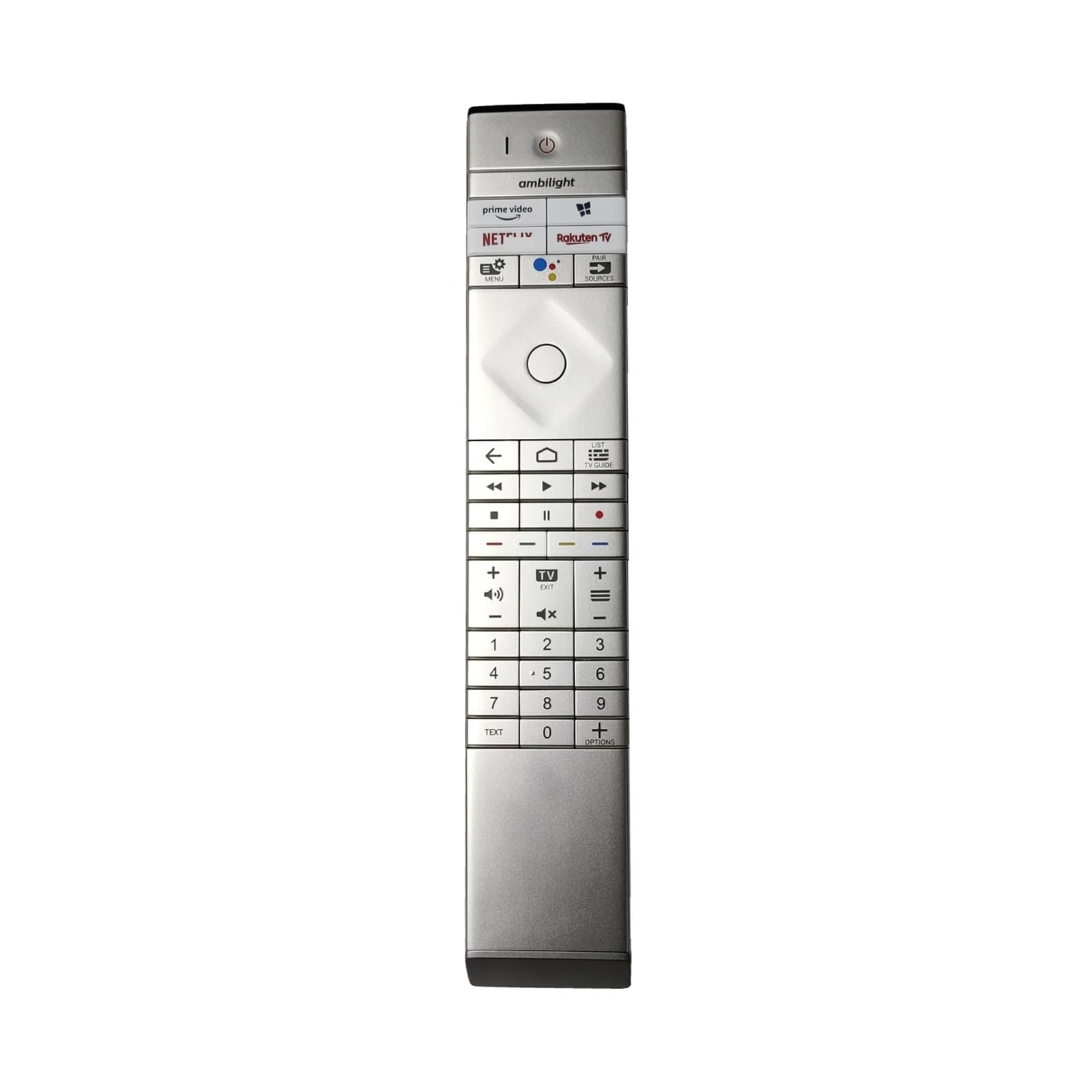 Control Remoto por Voz SRC-4522, Compatible con Philips TV 55OLED856 65/75PML9506/12 48OLED806 55OLED936 398GM10SEPHN0010SY