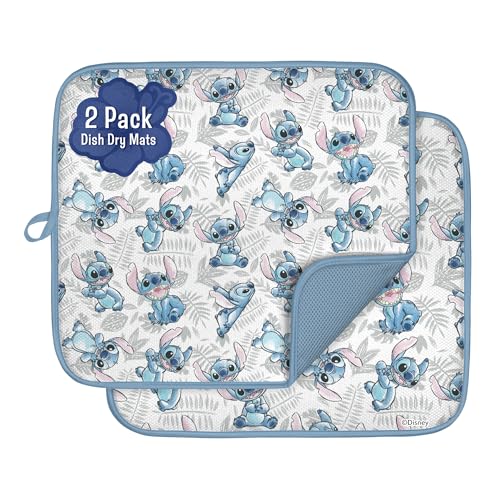 Disney �L�b�`���J�E���^�[�p�H�튣���}�b�g (2�p�b�N) ? 16�C���` x 18�C���` �z�����L�b�`�������}�b�g ? ������ ����@�Ő􂦂�f�B�b�V���}�b�g ? �~�b�L�[&�~�j�[�A���܂̃v�[����&�X�e�b�`�B