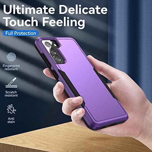 Image of for Samsung Galaxy S21 Case with HD Screen Protector, Purple