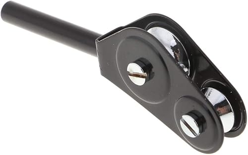 Miniatura 5 de Guía de punta de varilla de doble rodillo de pesca de alta resistencia, herramienta resistente a la corrosión de acero inoxidable al aire libre,