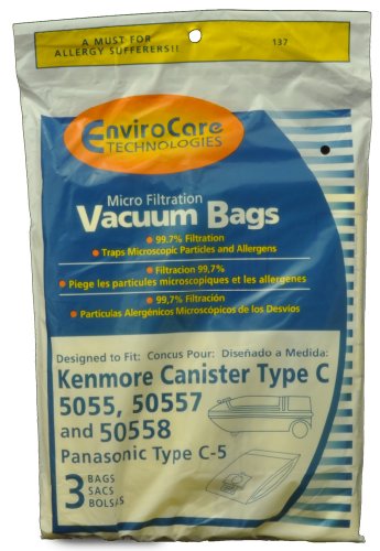 Kenmore Bidon Style 5055, 50557, 50558 Sacs Cover