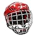 CCM Fitlite 40 Casco Combo Hombre - Rojo, X-Small